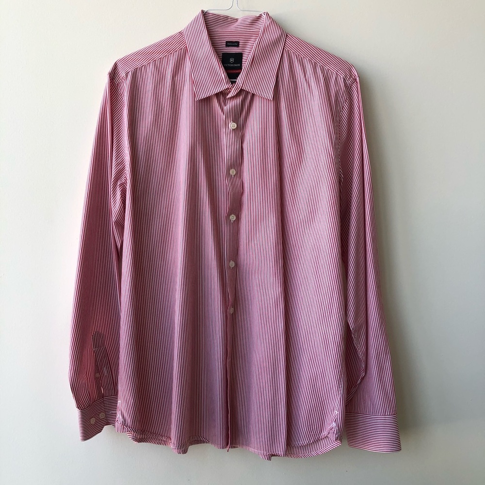 Victorinox Swiss Army Mens Button Down Shirt XL